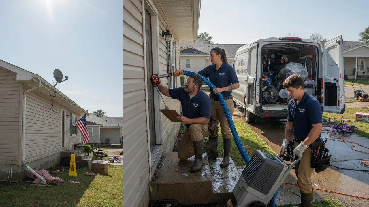 Ceiling Water Damage Restoration in Cornish, UT near me
